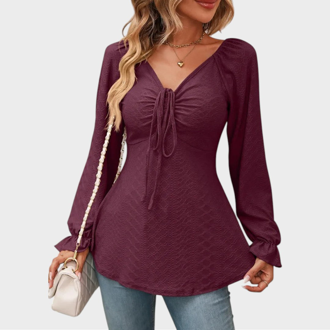 Melina | Blouse with Lace Detail