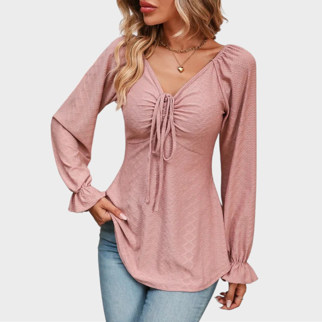 Melina | Blouse with Lace Detail