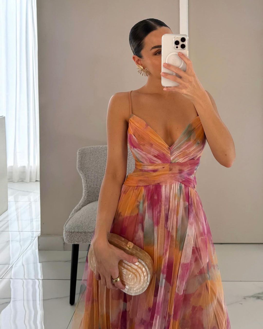 AMELIA - MAXI DRESS, FLUID ELEGANCE AND HARMONIOUS MOVEMENT