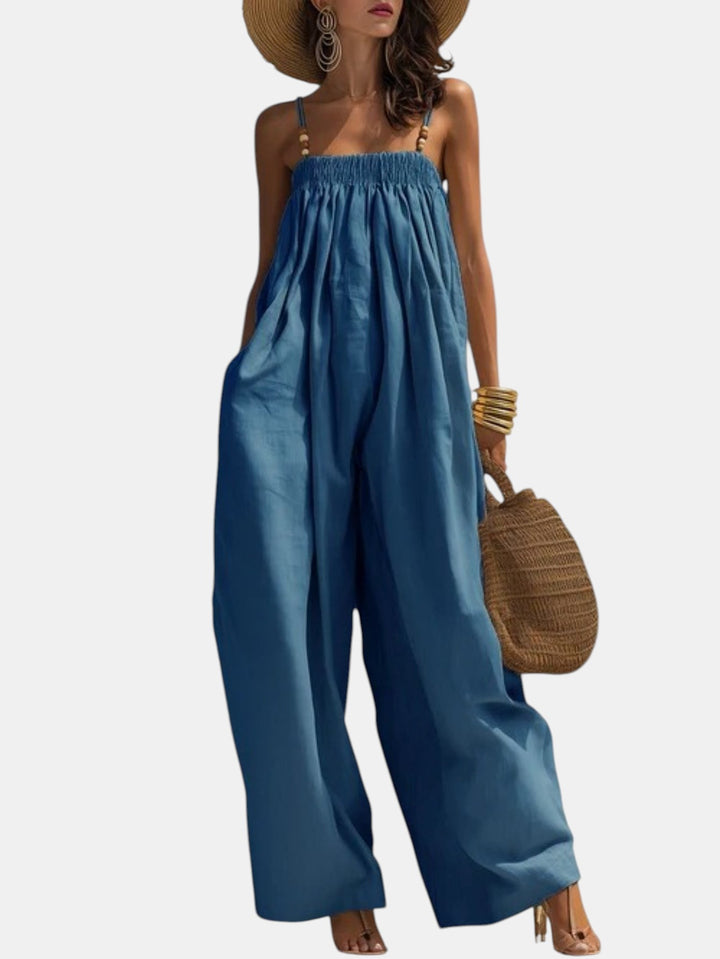 Madison | Denim Wide-Leg Jumpsuit