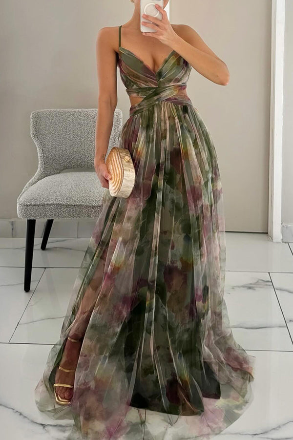 AMELIA - MAXI DRESS, FLUID ELEGANCE AND HARMONIOUS MOVEMENT