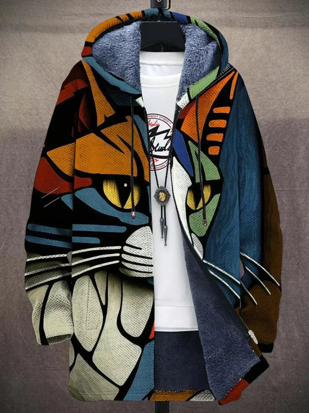Pola - Art-Inspired Luxury Cardigan