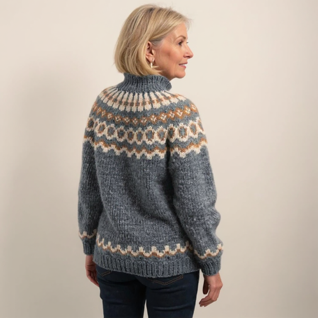 Carla | Vintage Icelandic Knit Pullover