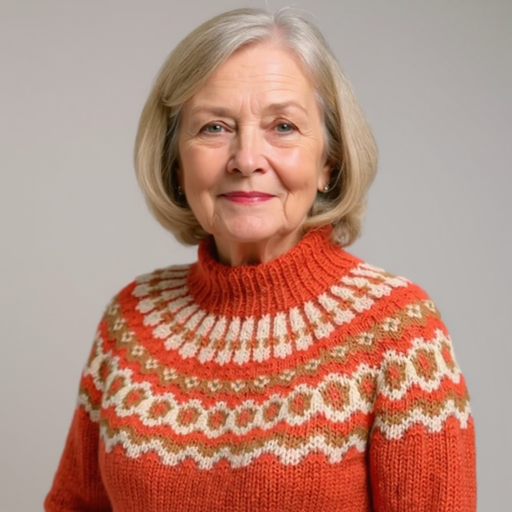 Carla | Vintage Icelandic Knit Pullover