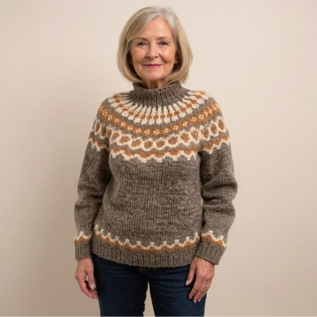 Carla | Vintage Icelandic Knit Pullover