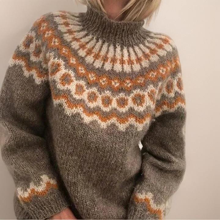 Carla | Vintage Icelandic Knit Pullover