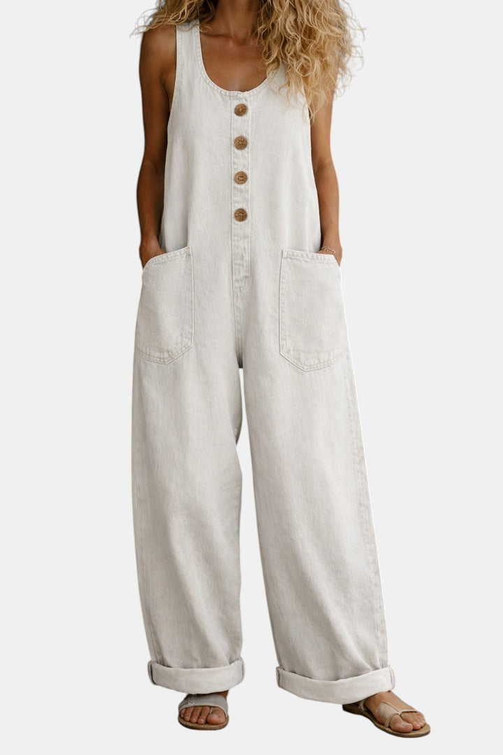 Willy | Vintage Washed Denim Overalls