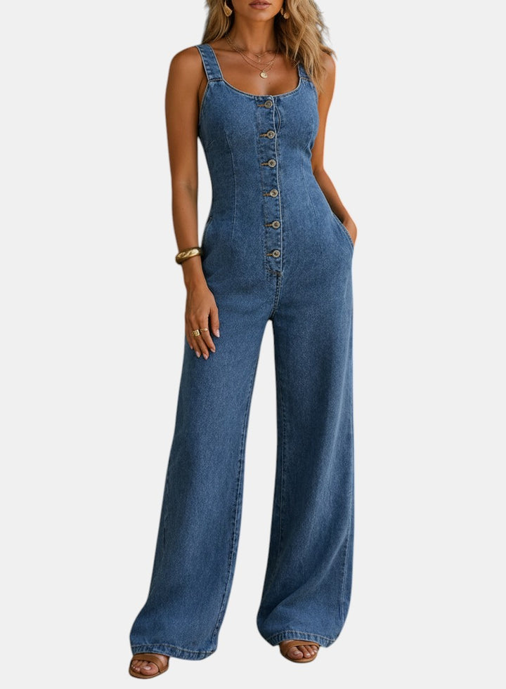 Heidi | Denim Jumpsuit