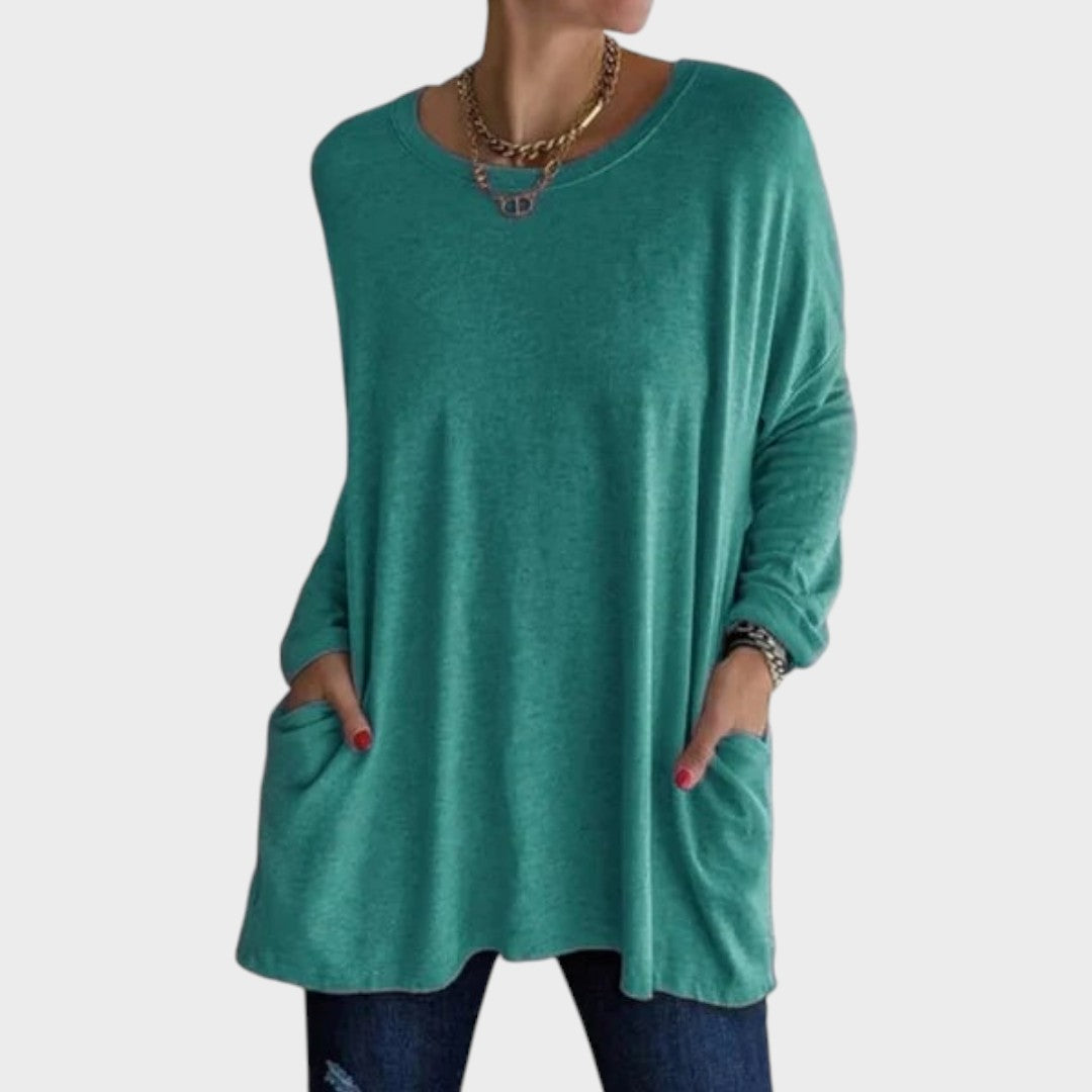 Aelira | Casual Long Sleeve Top