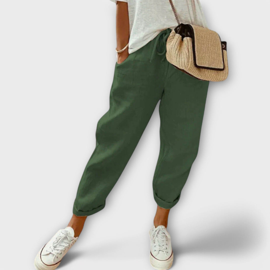 Bibi – Stylish and Casual Linen Trousers
