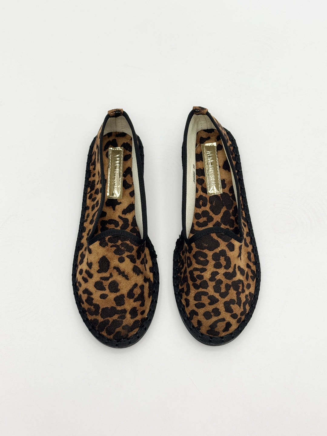 Friulan slippers in animal-print velvet