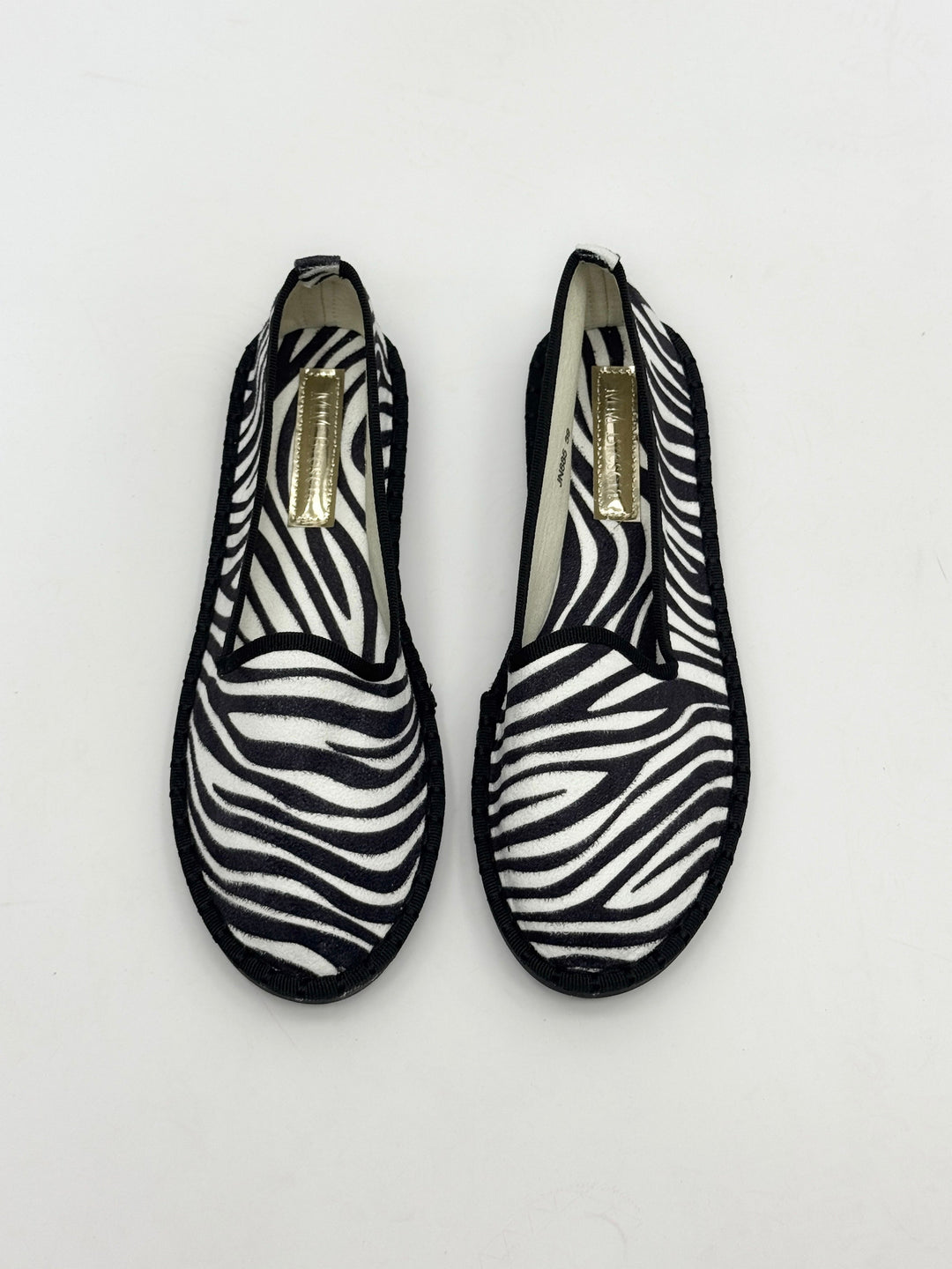 Friulan slippers in animal-print velvet