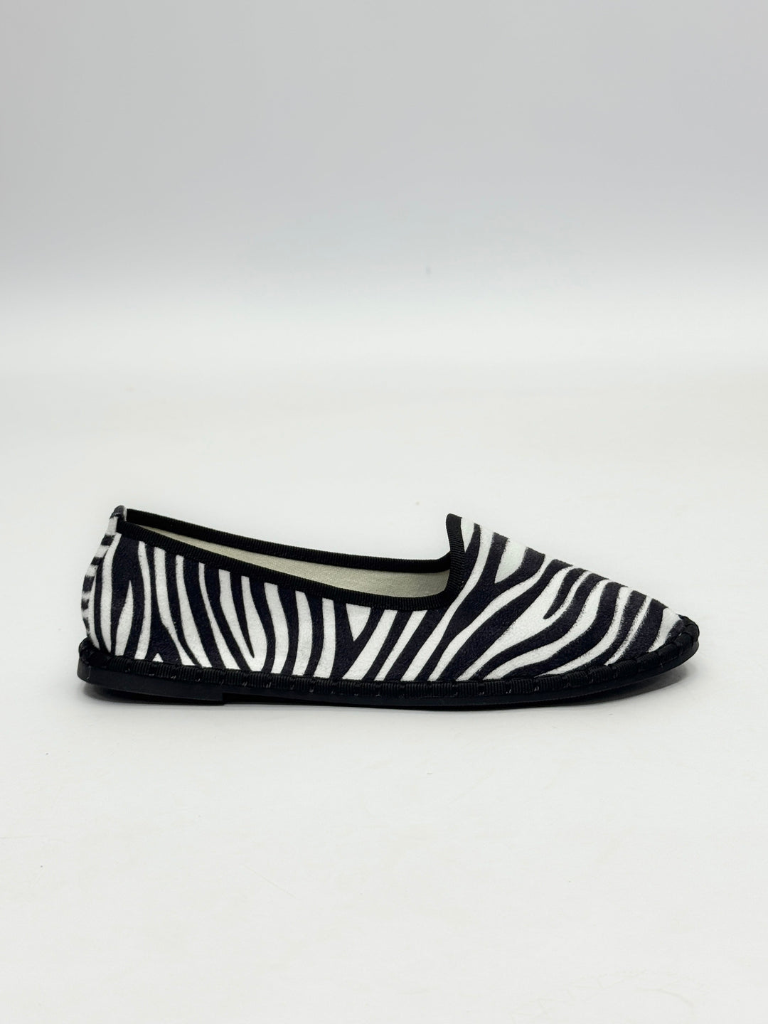 Friulan slippers in animal-print velvet