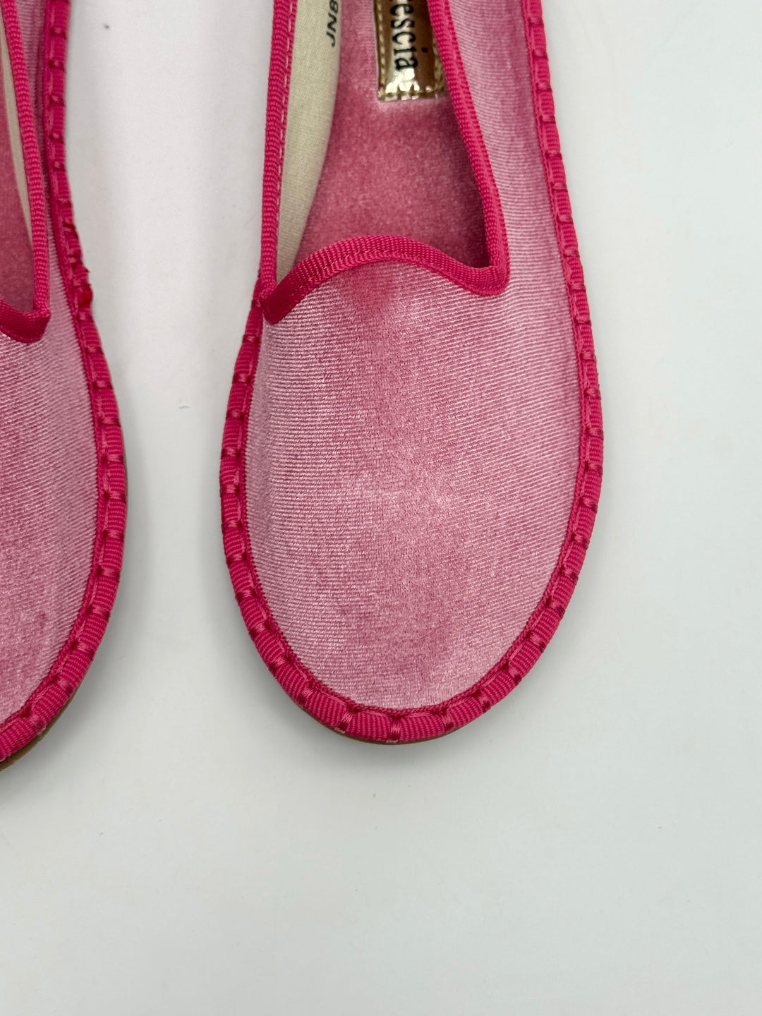 Velvet Friulane shoes with trim