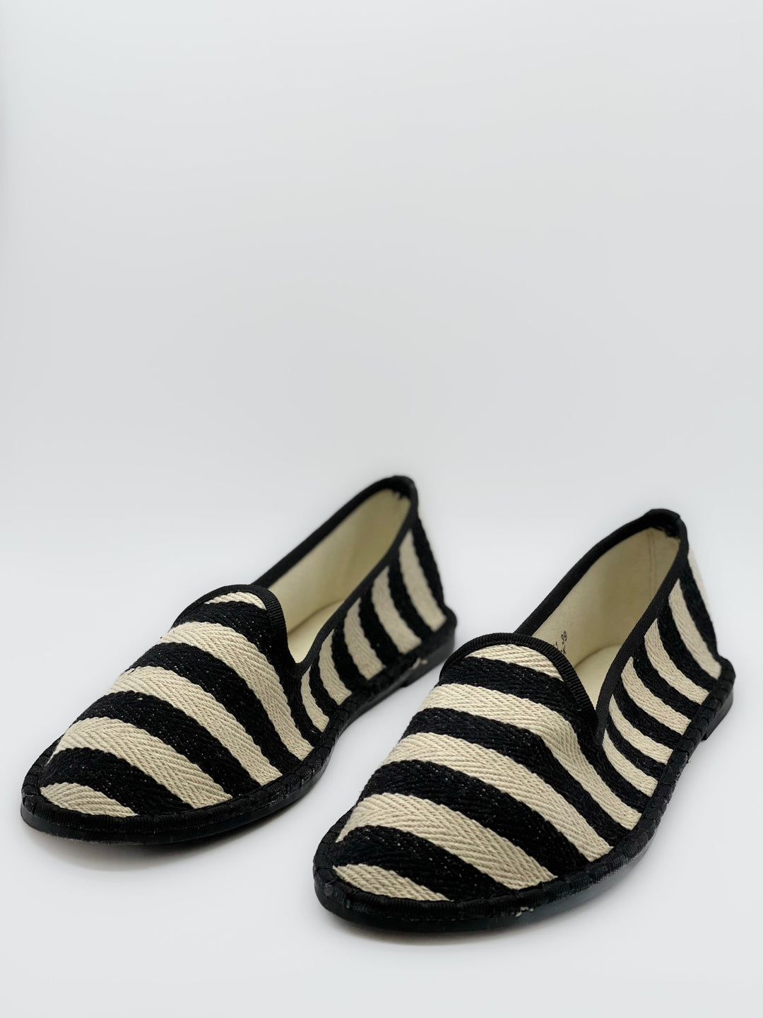 Friulane in striped canvas