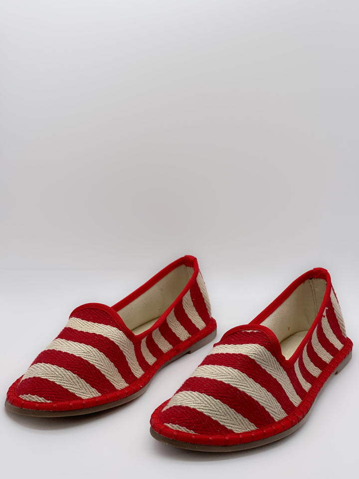 Friulane in striped canvas