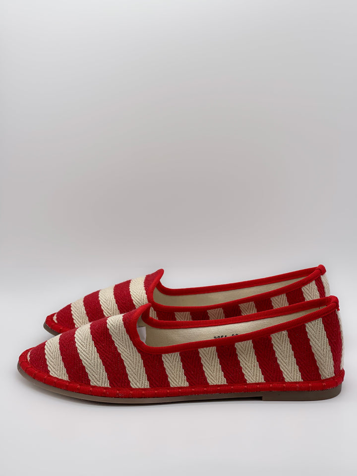 Friulane in striped canvas