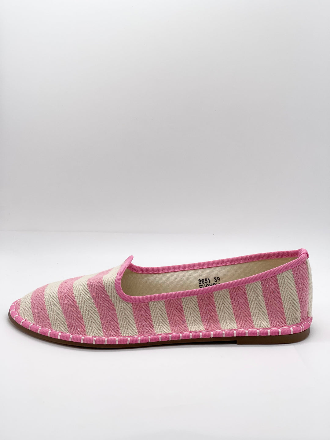 Friulane in striped canvas