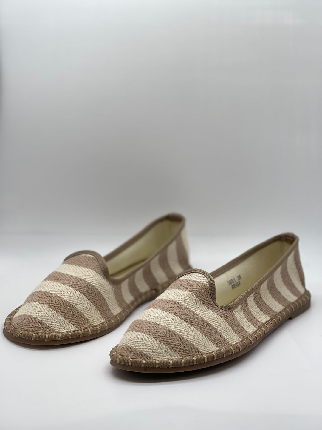 Friulane in striped canvas