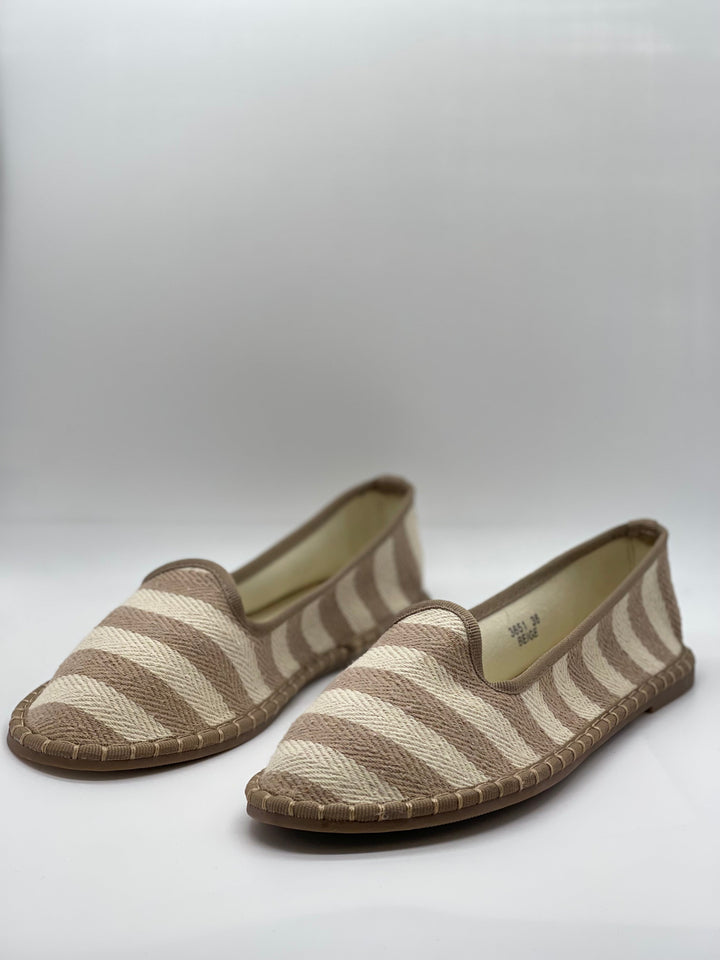 Friulane in striped canvas