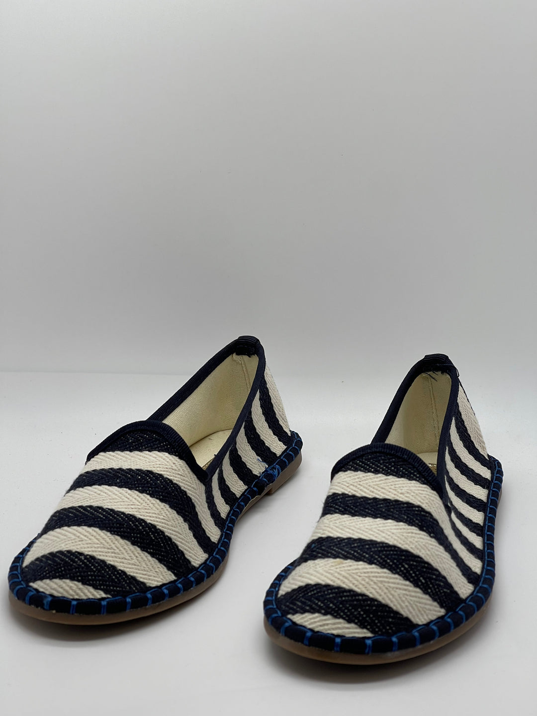 Friulane in striped canvas