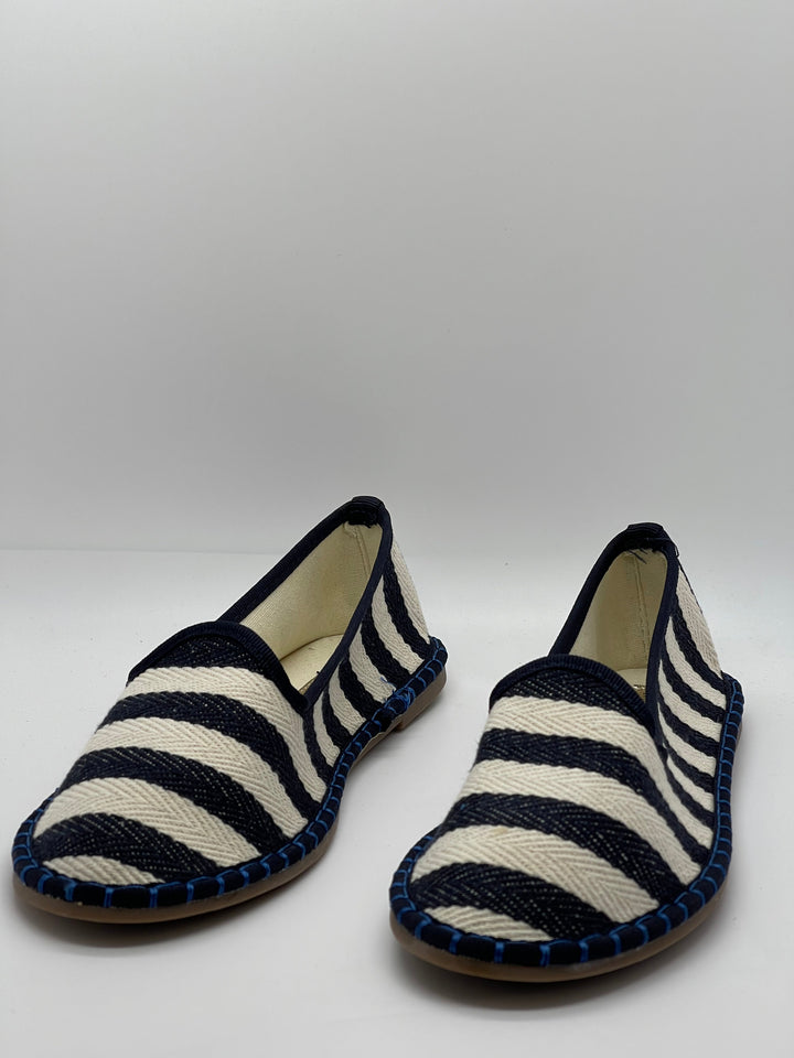 Friulane in striped canvas