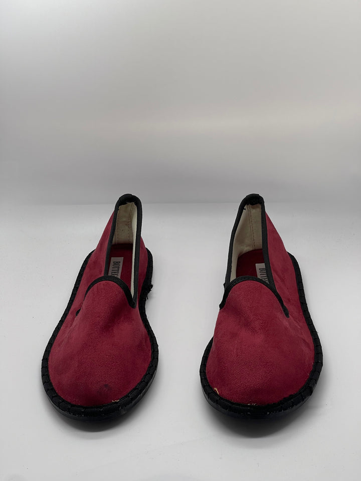 Velvet Friulane shoes with trim
