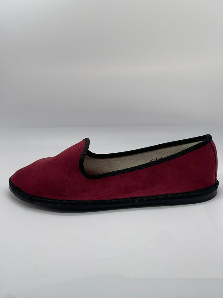 Velvet Friulane shoes with trim