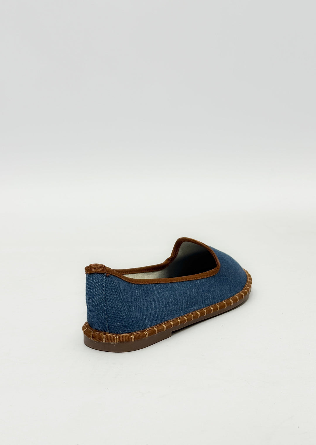 Velvet Friulane shoes with trim