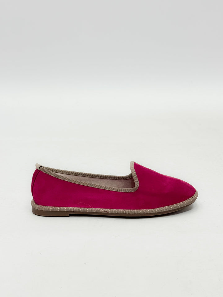 Velvet Friulane shoes with trim