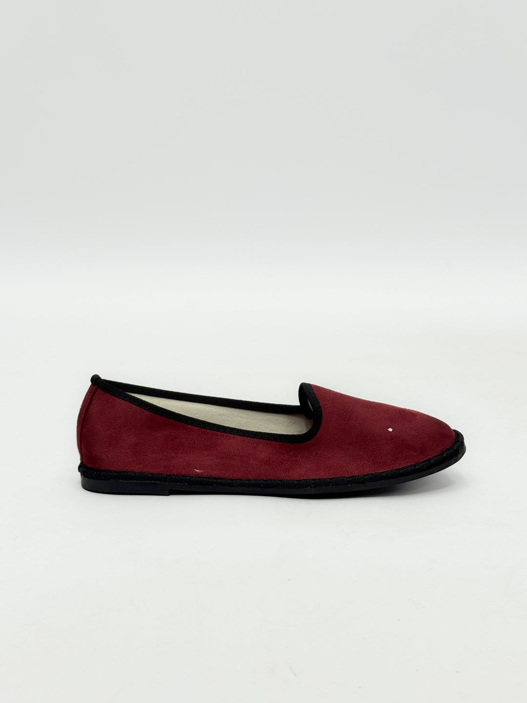 Velvet Friulane shoes with trim
