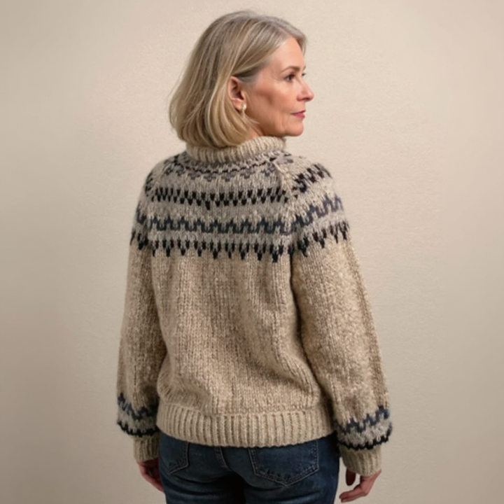 Karen | Vintage Icelandic Knit Sweater