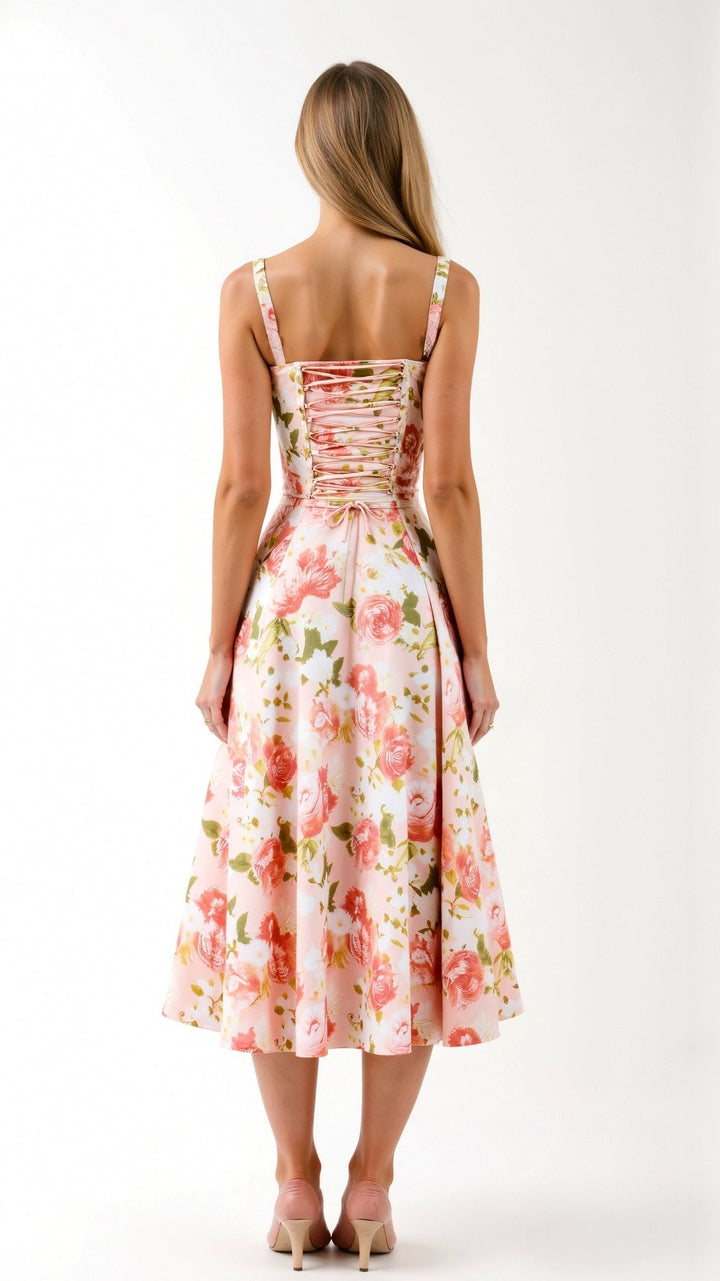 Matilda Floral Midi Sundress