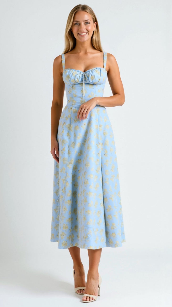 Matilda Floral Midi Sundress