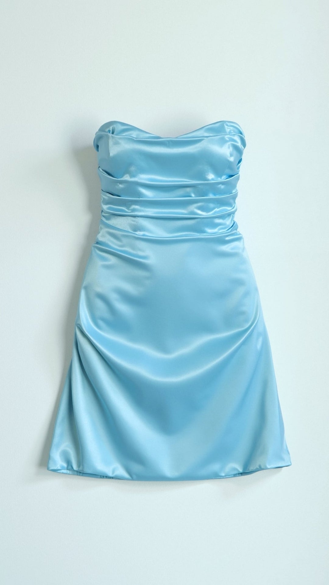 Lila Strapless Flared Mini Dress