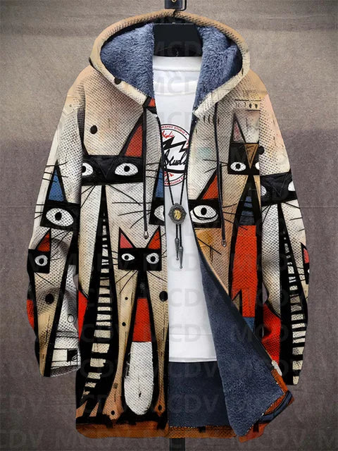 Ariana - Art-Inspired Luxury Cardigan