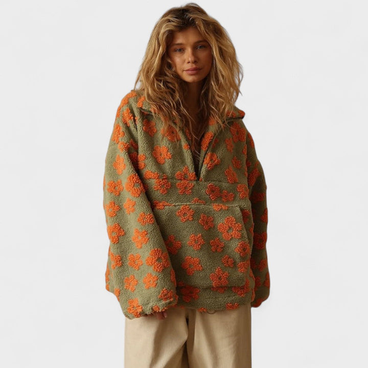 Daisy | Bloom fleece pullover