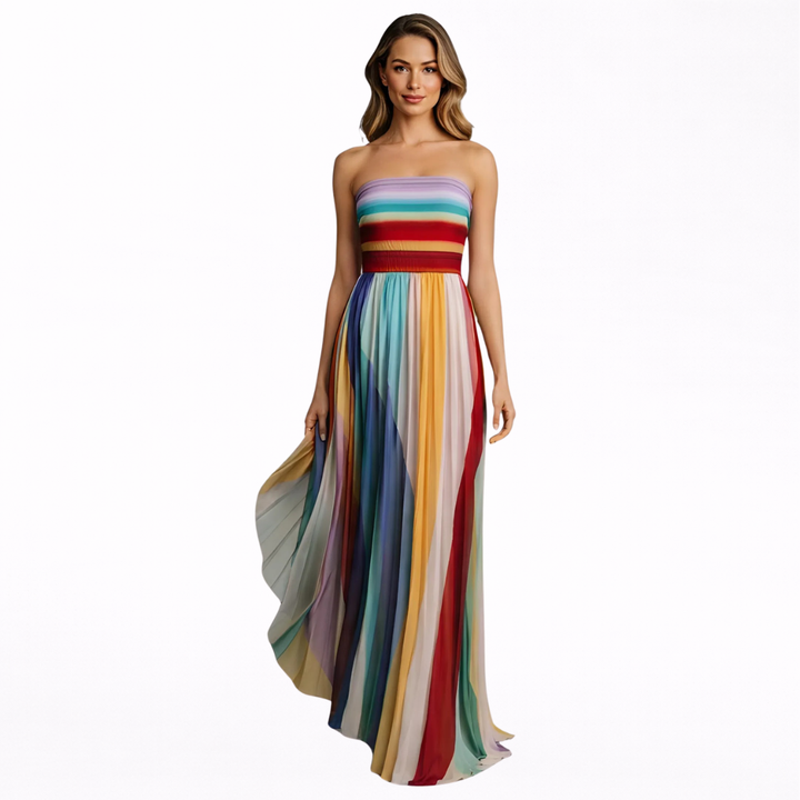 Charllote - strapless maxi dress