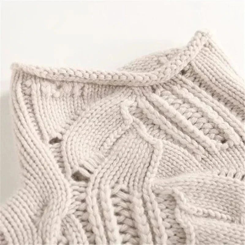 Kensia – Cashmere Jumper with Cable Knit