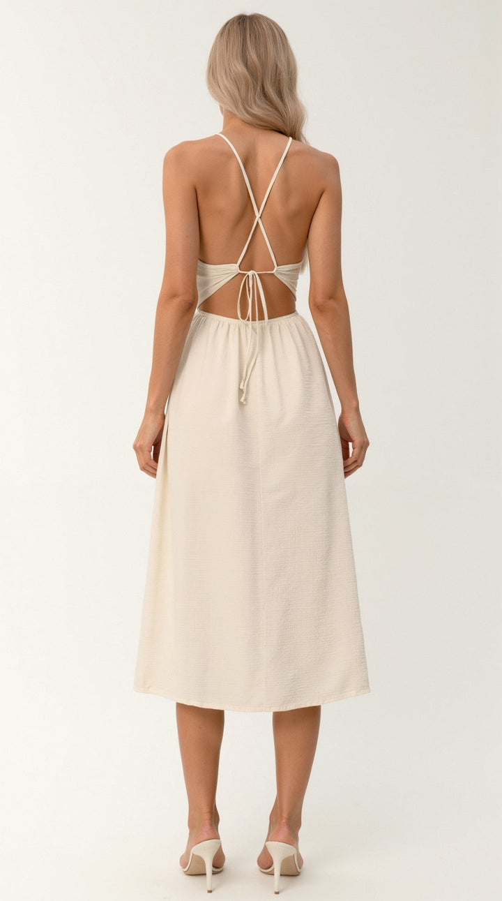 Margaret Breezy Cutout Midi Dress