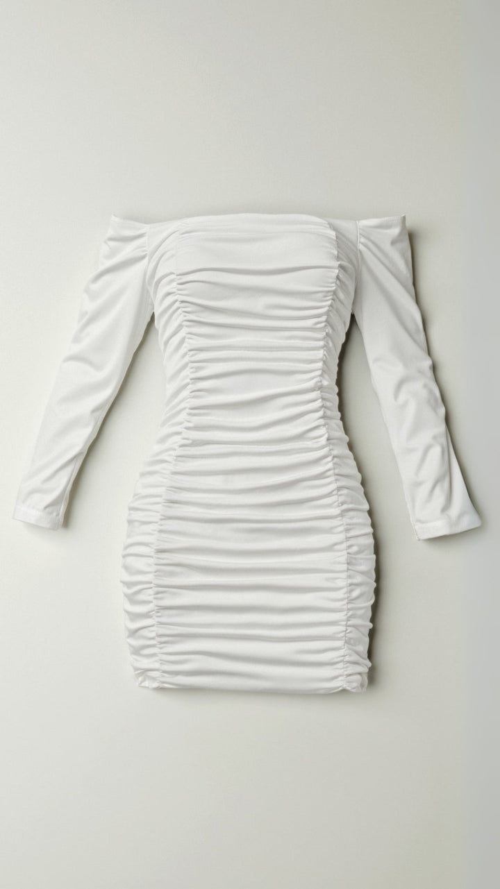 Emily Off-Shoulder Cocktail Dress