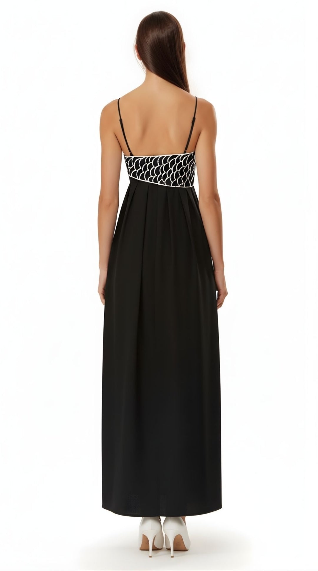 Sophia Embroidered Maxi Dress