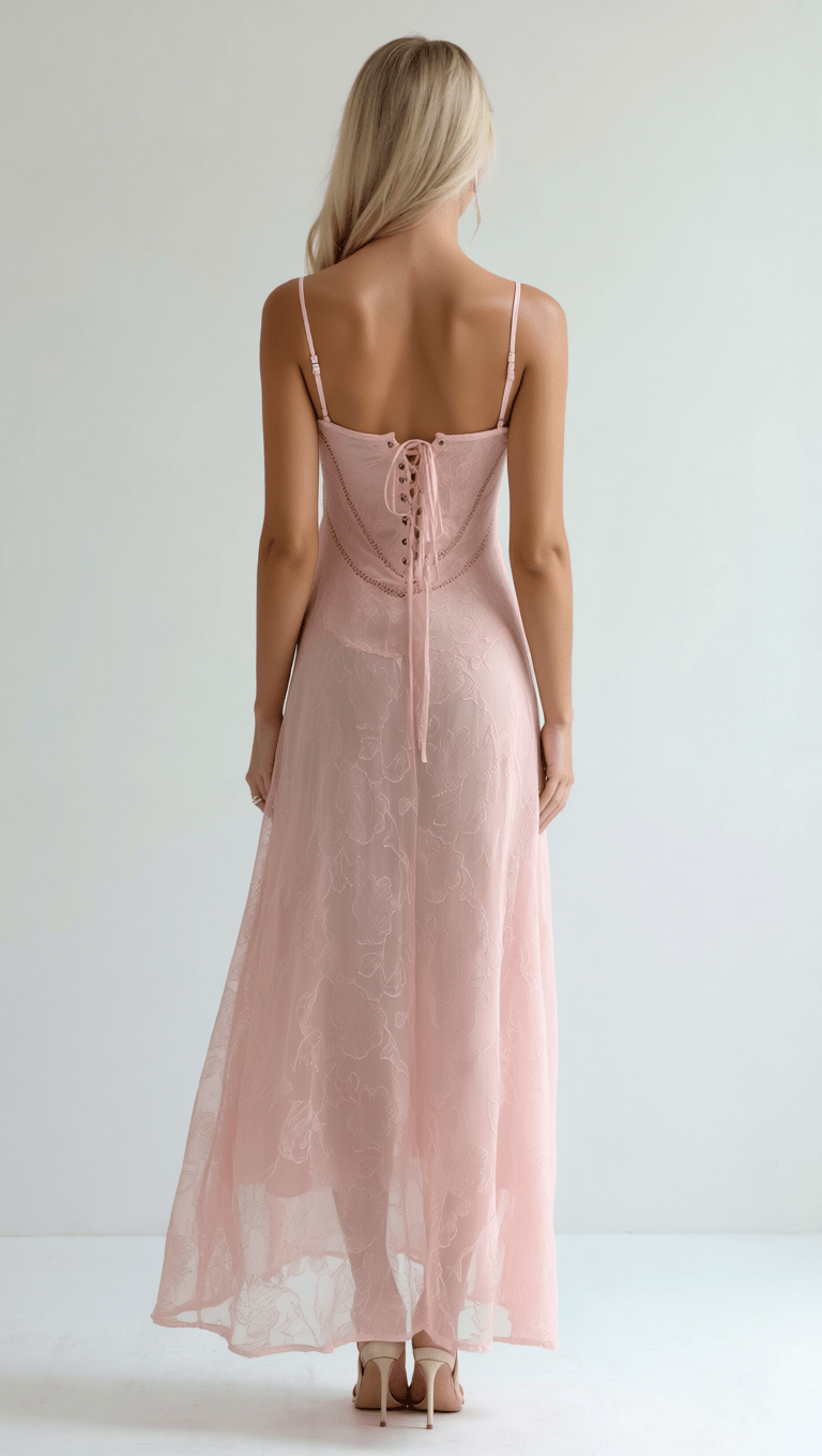 Mary Floral Jacquard Maxi Dress
