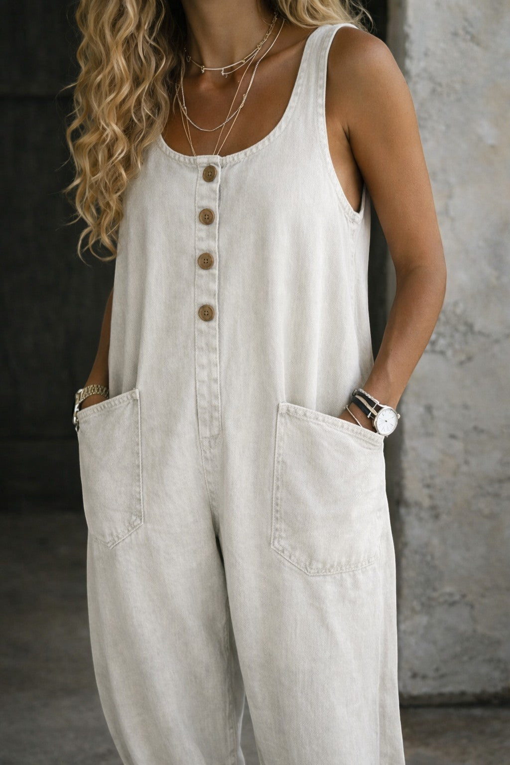 Willy | Vintage Washed Denim Overalls