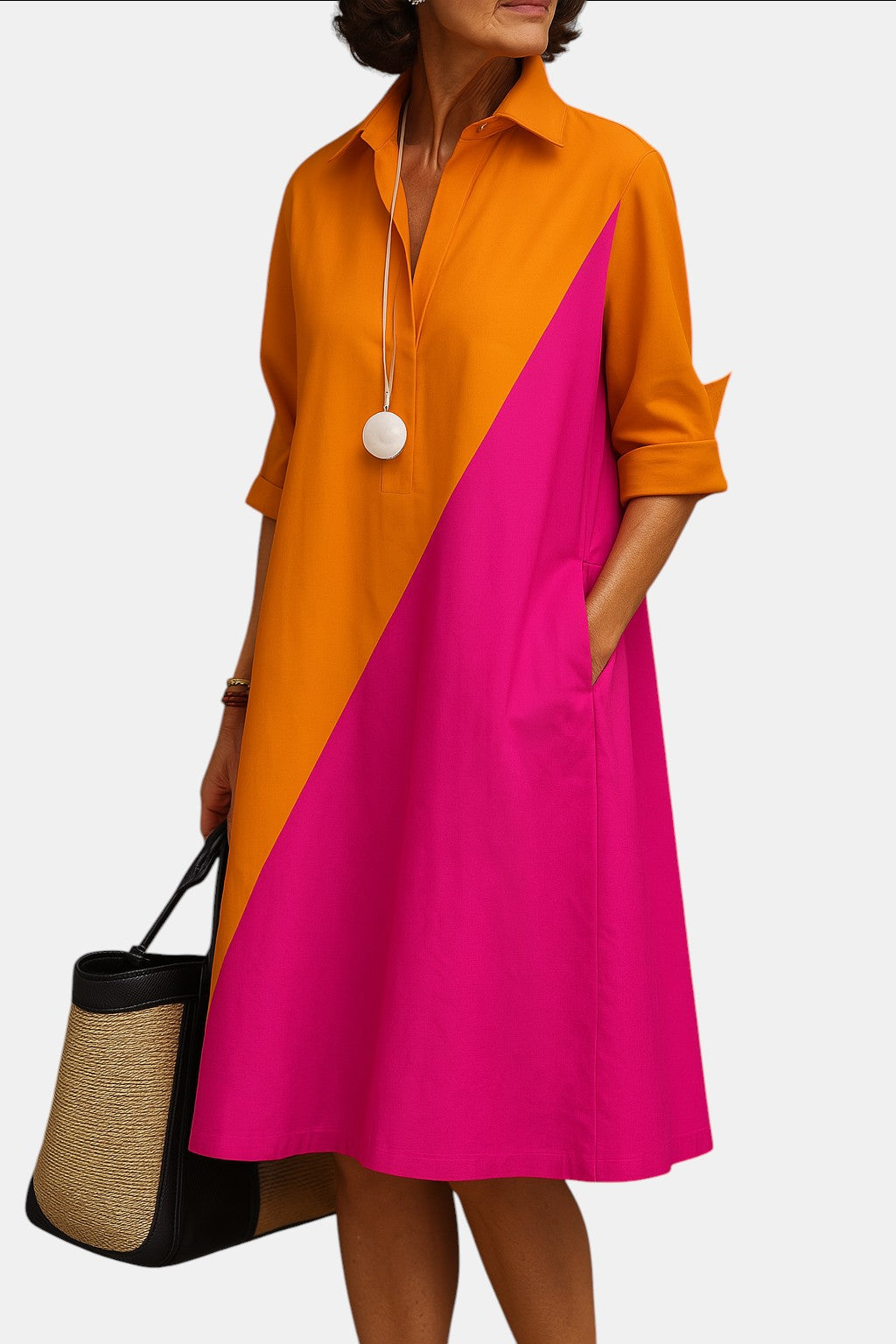 Sabrina |Comfortable Midi Dress