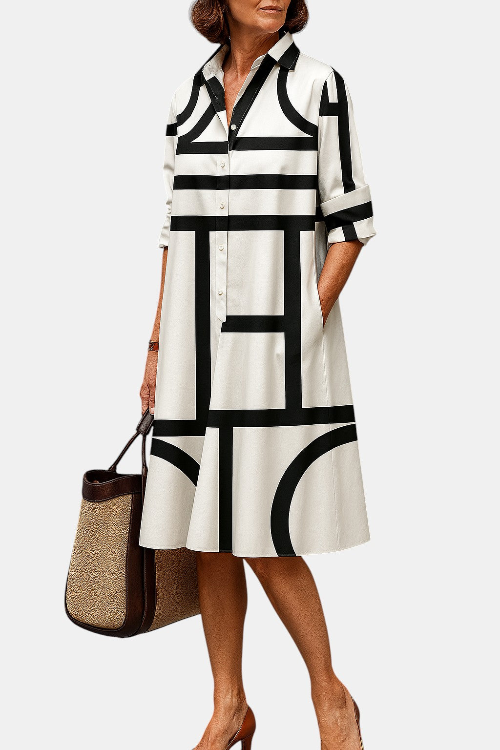 Annette | Elegant Midi Dress