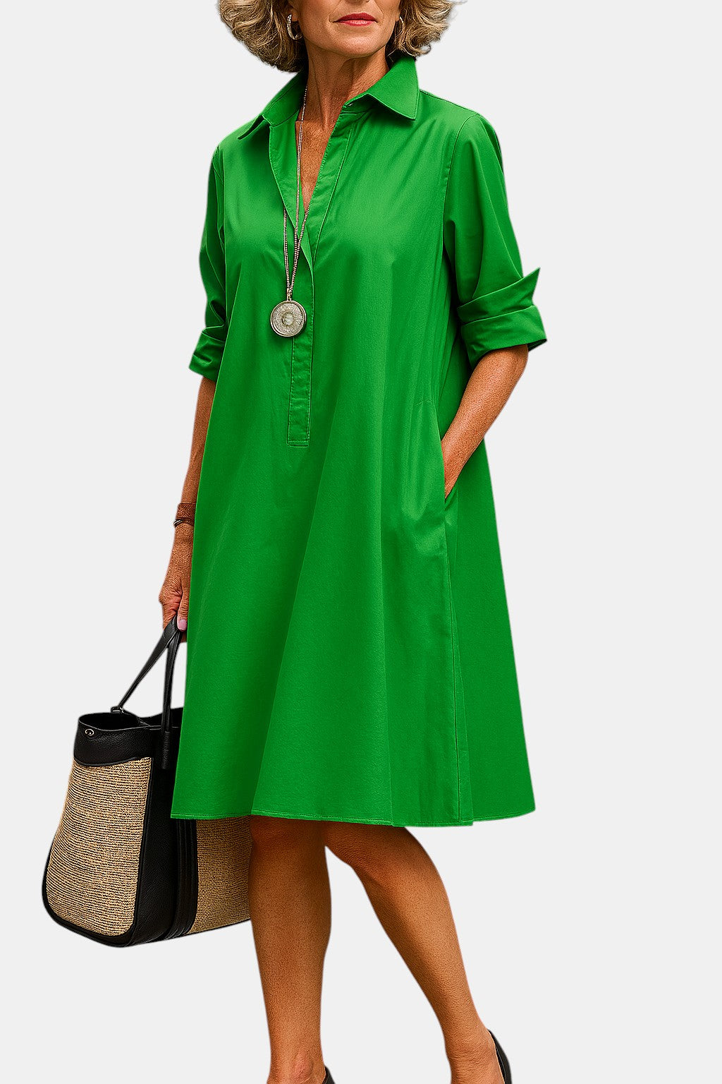 Clara | Elegant Midi-Dress
