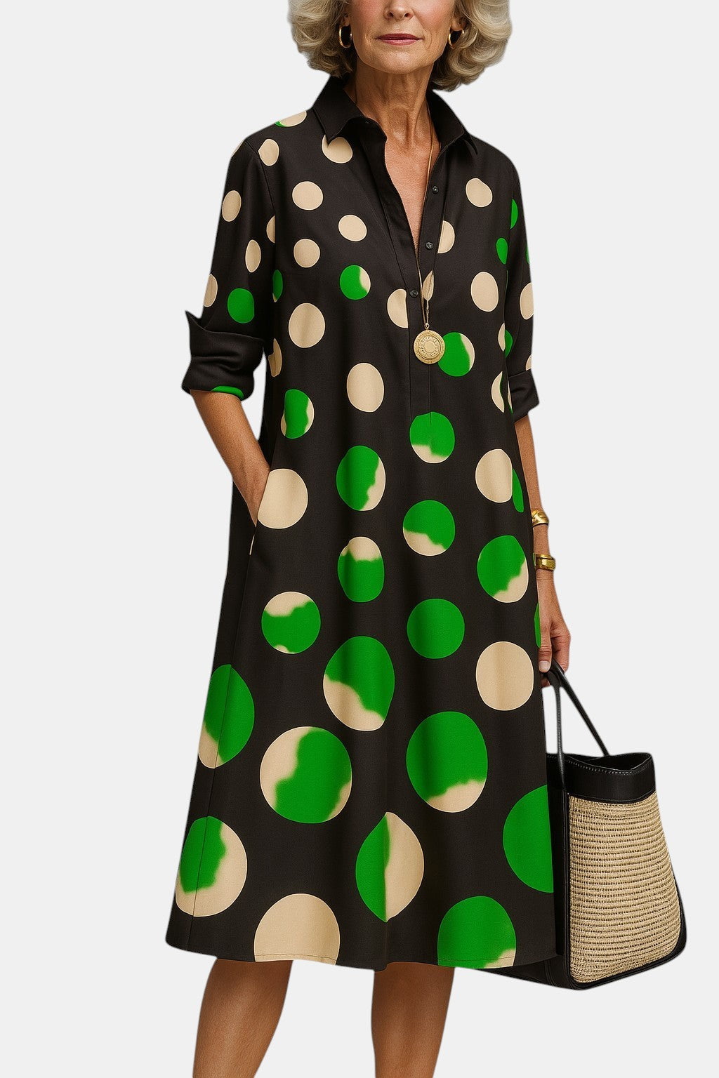 Loretta | Elegant Midi Dress