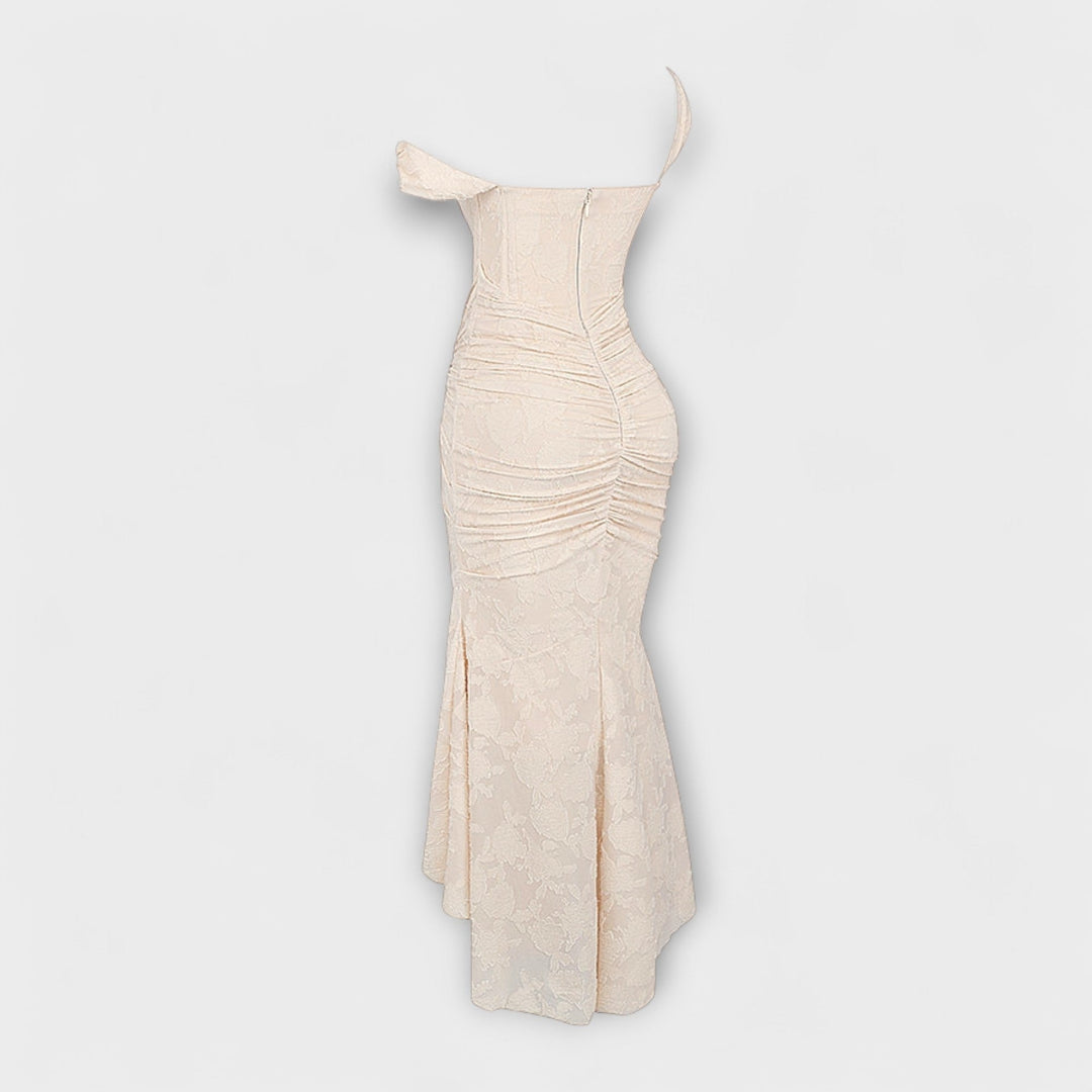 Renske - Elegant and Refined Dress with Corset