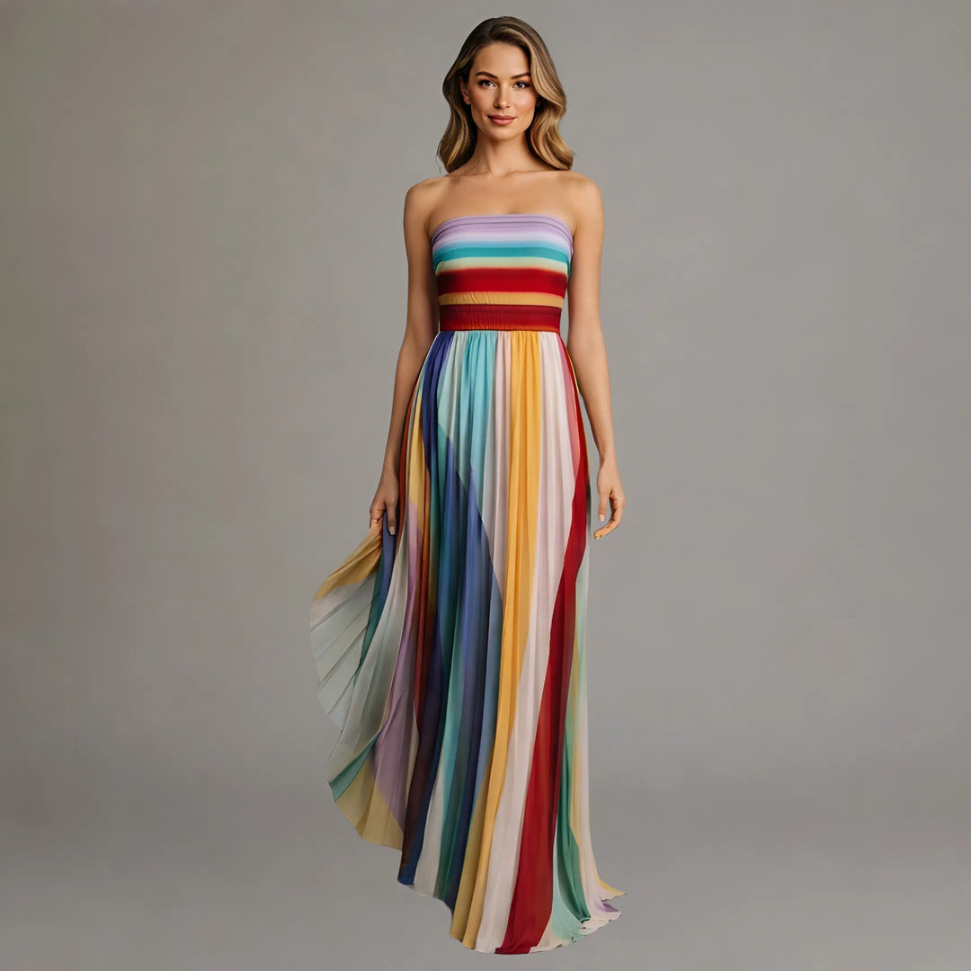 Charllote - strapless maxi dress